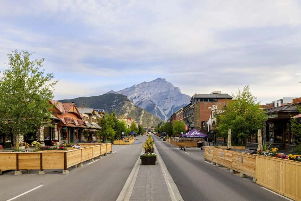 Banff: City Highlights Walking Tour | 3-Hour - Cascade of Time Garden: a quick photo stop with meaning