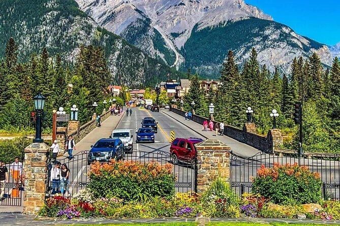 Banff: Gondola, Hot Spring and Three Lakes Tour - Bow Falls, Surprise Corner, and the Banff Town Sign: Quick Hits That Work