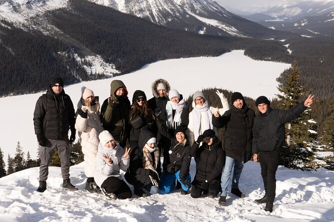 Banff Lakes and Canyon Adventure - Stop 2: Peyto Lake Panorama View and the wolf-head wow factor