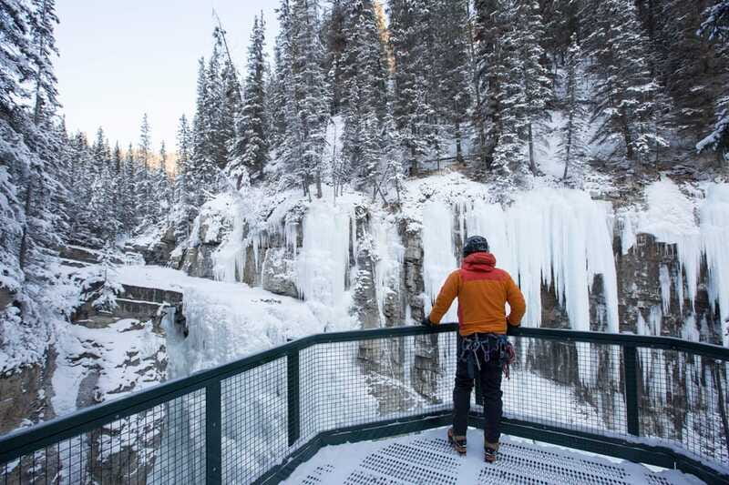 Banff: Premium Johnston Canyon Frozen Falls Guided Adventure - Upper Falls Option: Choose Your Effort, Then Warm Up