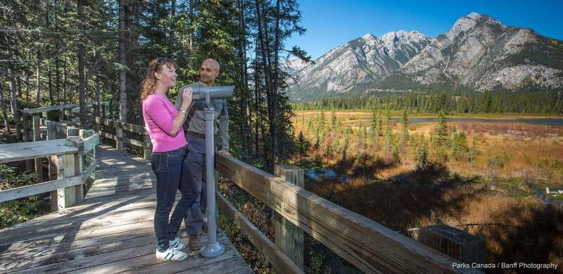 Banff: Thermal Waters and Hidden Waterfalls - 3hr Walk - Photography coaching: Turning scenic moments into usable shots