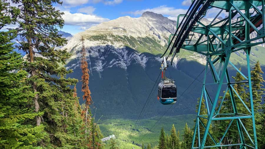Banff Town: Gondola, Lake Louise, Moraine, Cave and Basin - Bow Falls and Surprise Corner: Two Quick Stops, One Big Payoff