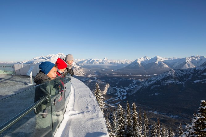 Banff Winter Tour Featuring Mountaintop Dinner and Banff Gondola - Tunnel Mountain Drive, Surprise Corner, and Bow Falls: quick hits where photos pay off