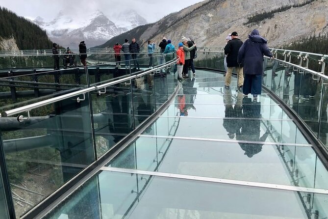 Banff:Columbia Icefield Adventures, Skywalk and Iconic Lakes Tour - The Columbia Icefield Skywalk: Walking on Glass Above the Sunwapta Valley