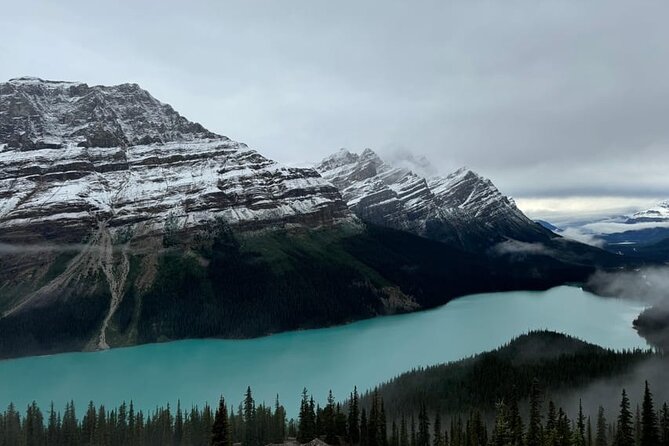 Banff:Columbia Icefield Adventures, Skywalk and Iconic Lakes Tour - Crowfoot Glacier and Bow Lake: Turquoise Water and Up-Close Ice Power