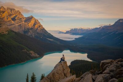 Columbia Icefield Adventure,Bow Lake,Peyto Lake in Banff & Jasper - Scenic Rockies Stops Before the Ice: Mountains, Lakes, and a Glacier View