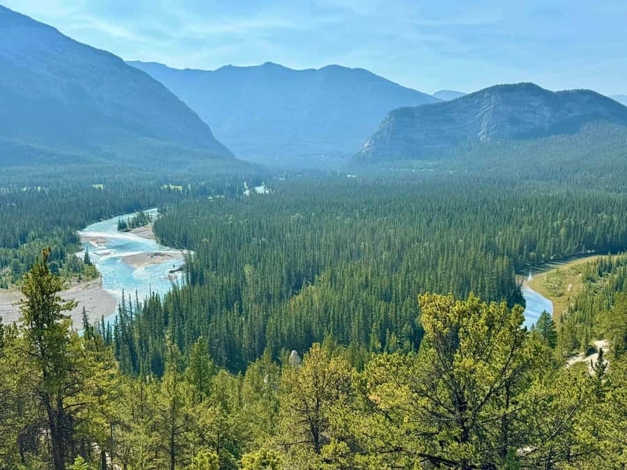 Discover the Best of Banff: Lakes, Mountains, Gondola Ride - Two Jack Lake: a calmer pause for photos and breathing room