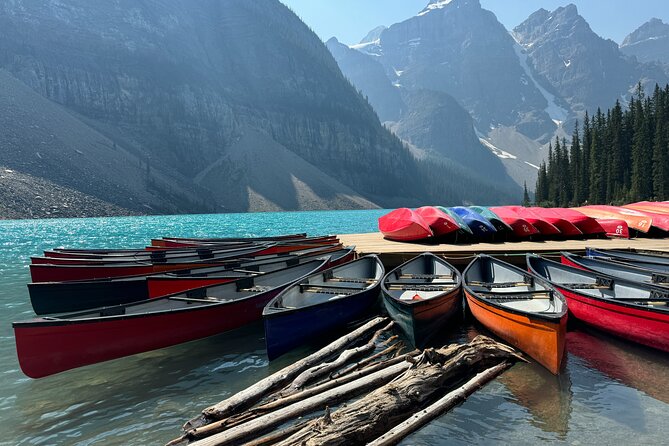 From Banff: Affordable Moraine Lake and Lake Louise Shuttle Bus - Two iconic lakes in about 5 hours