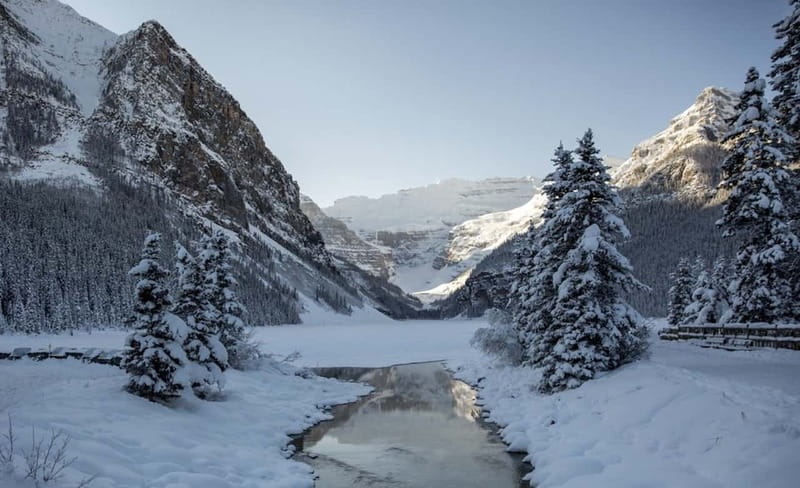 From Banff: Winter Wonderland; Lake Louise & Johnston Canyon - A winter day built for time outside (without feeling chaotic)