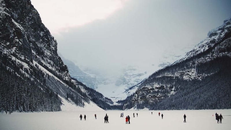 From Banff: Winter Wonderland; Lake Louise & Johnston Canyon - Bow Valley Parkway viewpoints and the drive that fills the gaps