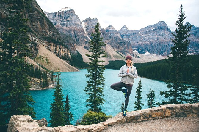 From Calgary Explore Moraine Lake Lake Louise and end in Banff - Stop 1: Lake Louise shore time (the classic photo moment)