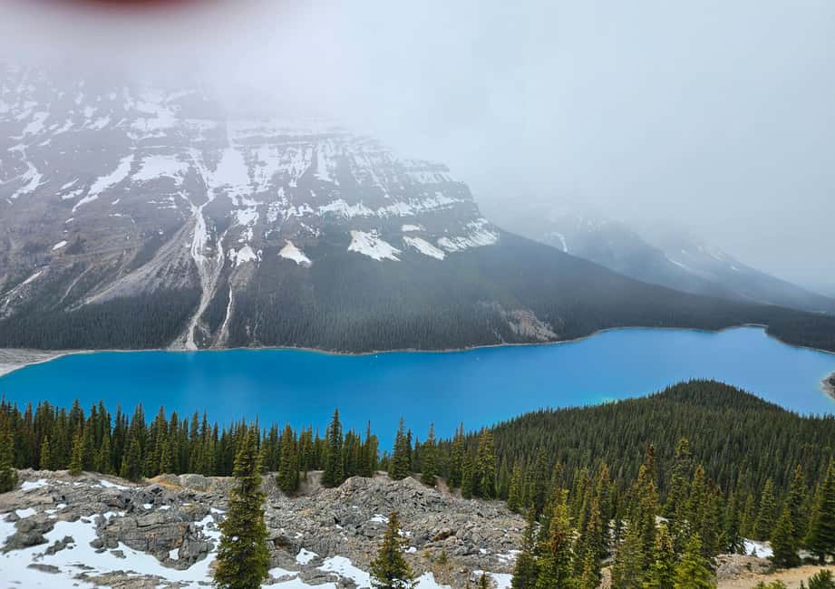 From Canmore/Banff: Icefields Parkway & Abraham Lake Bubbles - Start in Banff or Canmore: Castle Mountain Views on the Way