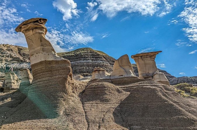 Full Day Drumheller Tour from Calgary by Coach - Drumheller Hoodoos: easy viewing platforms and big photo energy