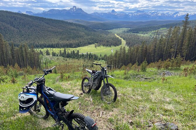 Guided Electric Dirt Bike Surron Tour Banff and Rockies - Key highlights from this Banff-area electric dirt bike tour
