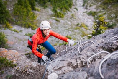Half-Day Guided Via Ferrata Climbing Tour in Banff - The Memorial, Sunrise, and Vista buttresses: what the climbing feels like