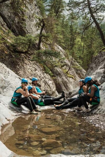Heart Creek Canyoning tour - Beginner friendly - Near Banff - Trailhead to canyon: the 45-minute uphill and what it does for you
