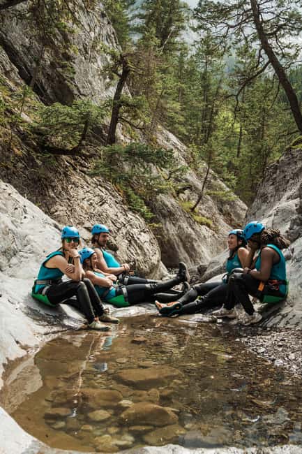 Heart Creek Canyoning tour - Beginner friendly - Near Banff - Trailhead to canyon: the 45-minute uphill and what it does for you