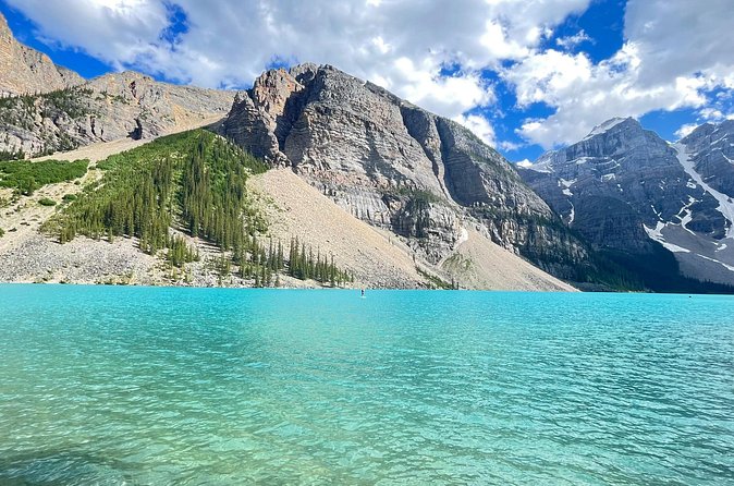 Icefields Parkway Moraine Lake & Lake Louise Tour Full Day - Peyto Lake: blue water views with real photo time
