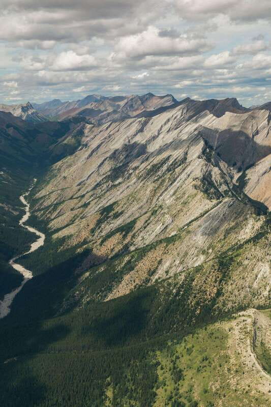 Kananaskis: 20 Minute "Warrior lookout" Helicopter Tour - The route in detail: Kananaskis peaks, ridgelines, and lakes in a tight loop