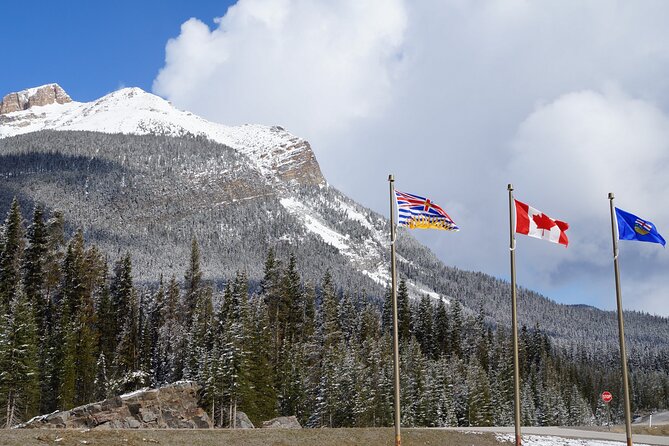 Kootenay & Marble Canyon Day Tour: Departing from Calgary/ Banff - Stop 3: Kootenay Valley View Point for Mitchell and Vermillion mountain views