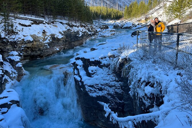 Kootenay & Marble Canyon Day Tour: Departing from Calgary/ Banff - Stop 5: Radium Hot Springs soak time in Sinclair Canyon