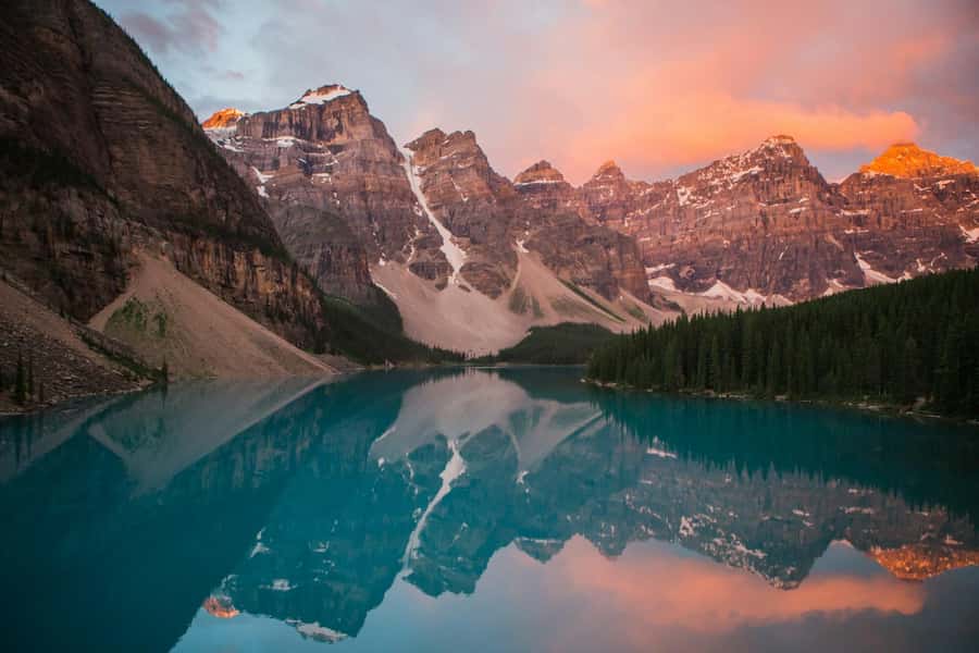 Lake Louise,Moraine,Emerald Lake,Johnston Canyon & BanffTour - How This Full-Day Banff Lakes Route Fits Together