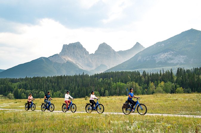 Legacy Trail Food Bike Tour - Bow Falls photo stop near Banff Springs Hotel