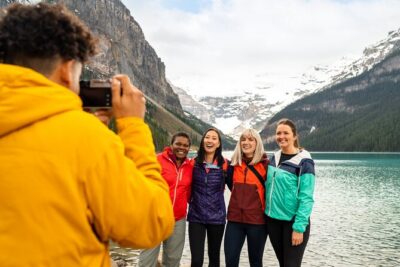 Moraine Lake and Lake Louise day Tour from Canmore and Banff - Moraine Lake: Rockpile Trail views and time for a calm café break
