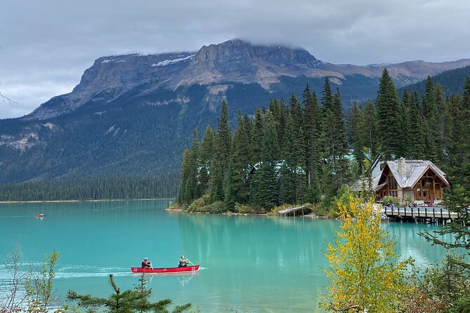 Moraine Lake Lake Louise Emerald Lake Banff Town & Natural Bridge - Emerald Lake and Natural Bridge in Yoho: short stops that hit the senses