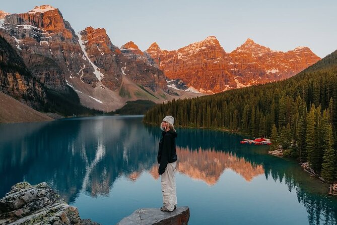 Moraine Lake Sunrise & Lake Louise Golden Hour Experience - Moraine Lake sunrise without the parking panic