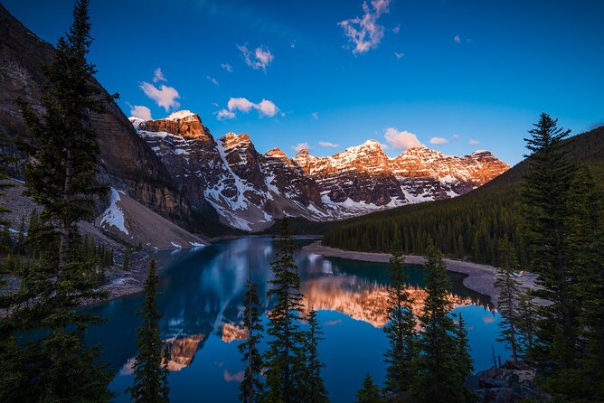 Moraine Lake Sunrise & Lake Louise Tour - from Canmore/Banff - Key Highlights