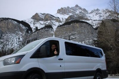 Private Airport Transfer: Calgary to Banff, Canmore, Lake Louise - What happens in the car: snacks, water refills, and quick charging