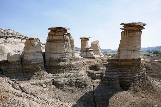 Private Badland Tour - Hoodoos: fragile pillars that make you slow down