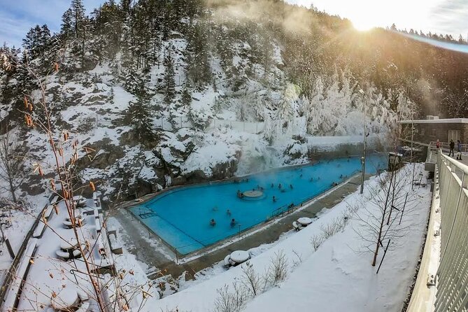 Radium Hot Springs and Marble Canyon Advanture - Radium Hot Springs in Sinclair Canyon: soak without the stink