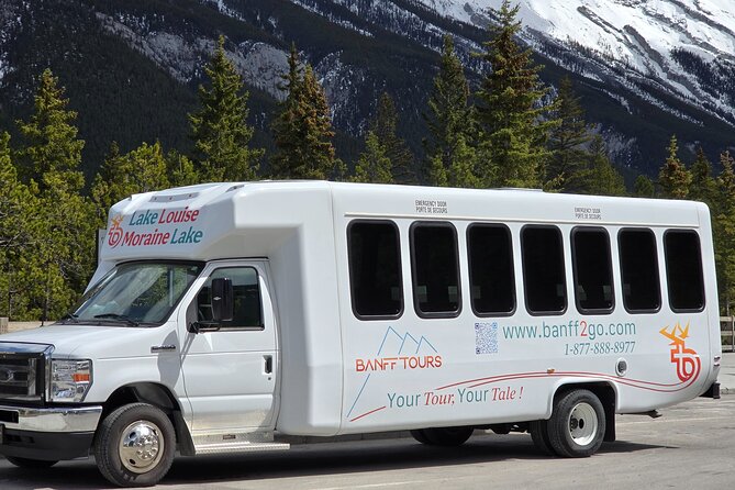 Shuttle Service between Canmore, Banff, Moraine Lake, Lake Louise - Key Points You’ll Care About