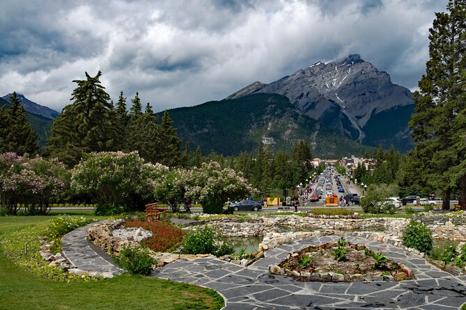 The Sights of Banff: a Smartphone Audio Walking Tour - Cascade Gardens and the Bow River views: pretty breaks between stories