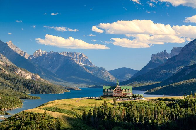 Xclusive Wonders of Waterton Your Private Journey of Nature’sBest - Upper Waterton Lake by the Prince of Wales Hotel: classic Waterton framing